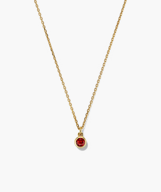 Sia Birthstone Pendant Necklace