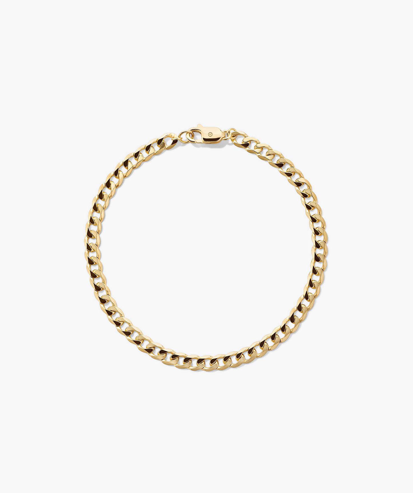 Flat Curb Chain Bracelet