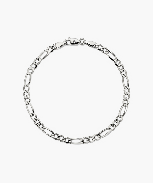 Bold Figaro Chain Bracelet