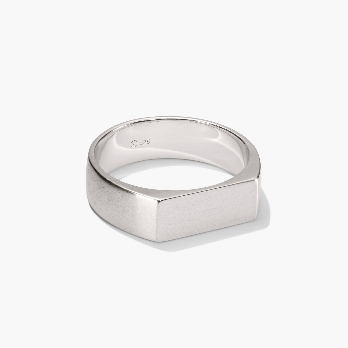 Slim Rectangular Signet Ring