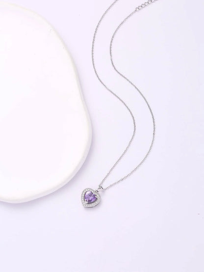 Heart Cubic Zirconia Pendant