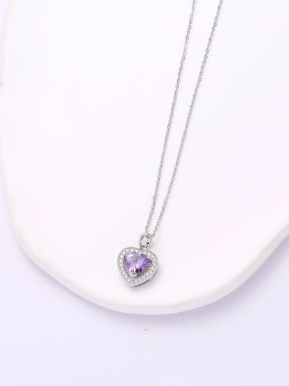 Heart Cubic Zirconia Pendant