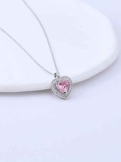 Heart Cubic Zirconia Pendant