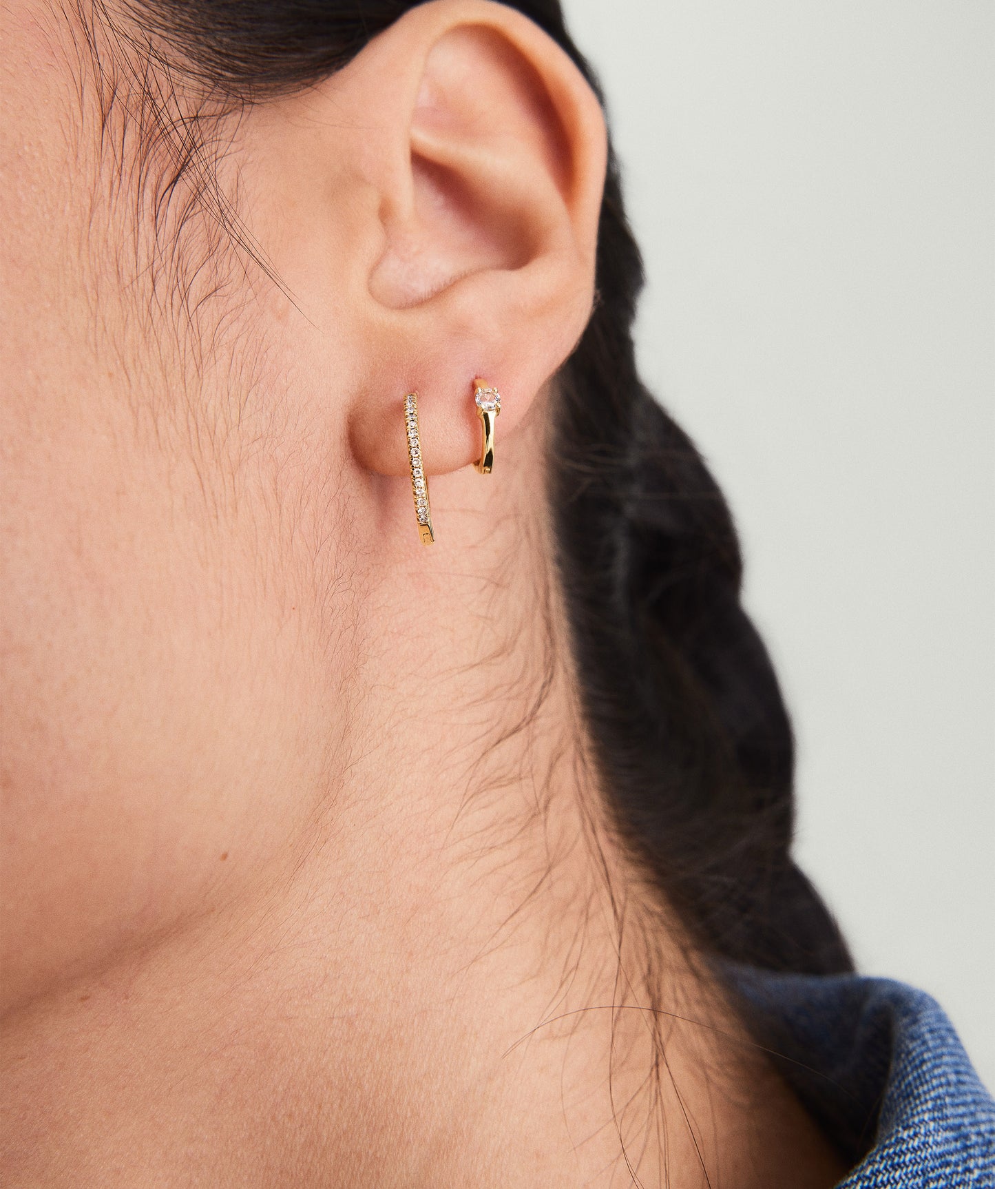 Single Colored Mini Hoop