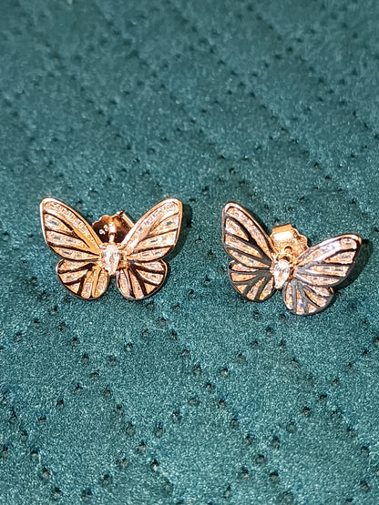 Butterfly shaped earrings