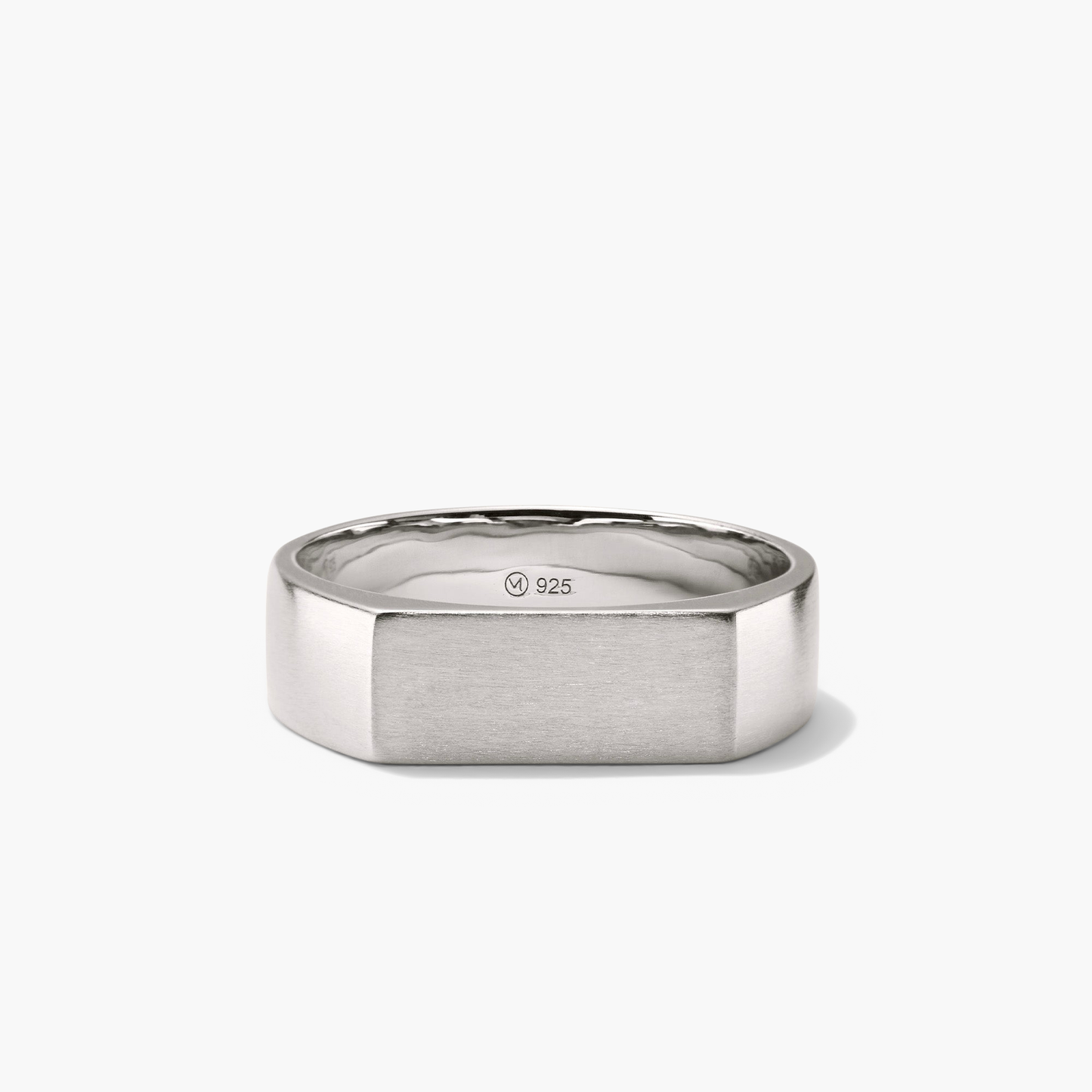 Slim Rectangular Signet Ring