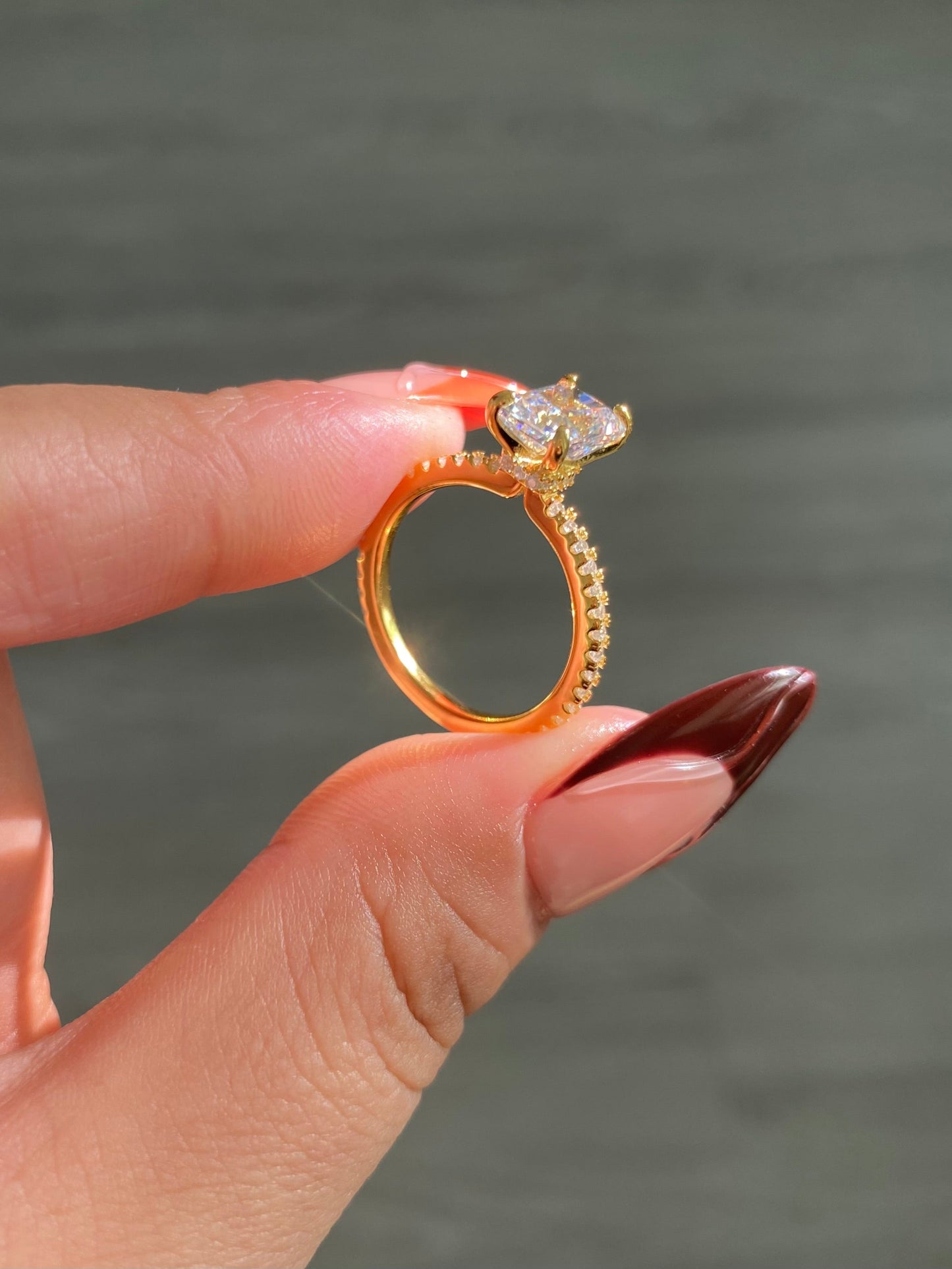 'TINY DIAMANTÉ' RING -GOLD
