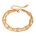 Multi-layer Cubic Zirconia Bracelet