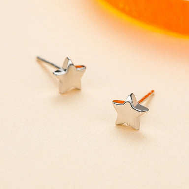 925 Sterling Silver Classic Stars Earrings - Kimiko