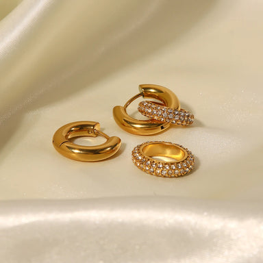 Double Hoop Earrings for Women