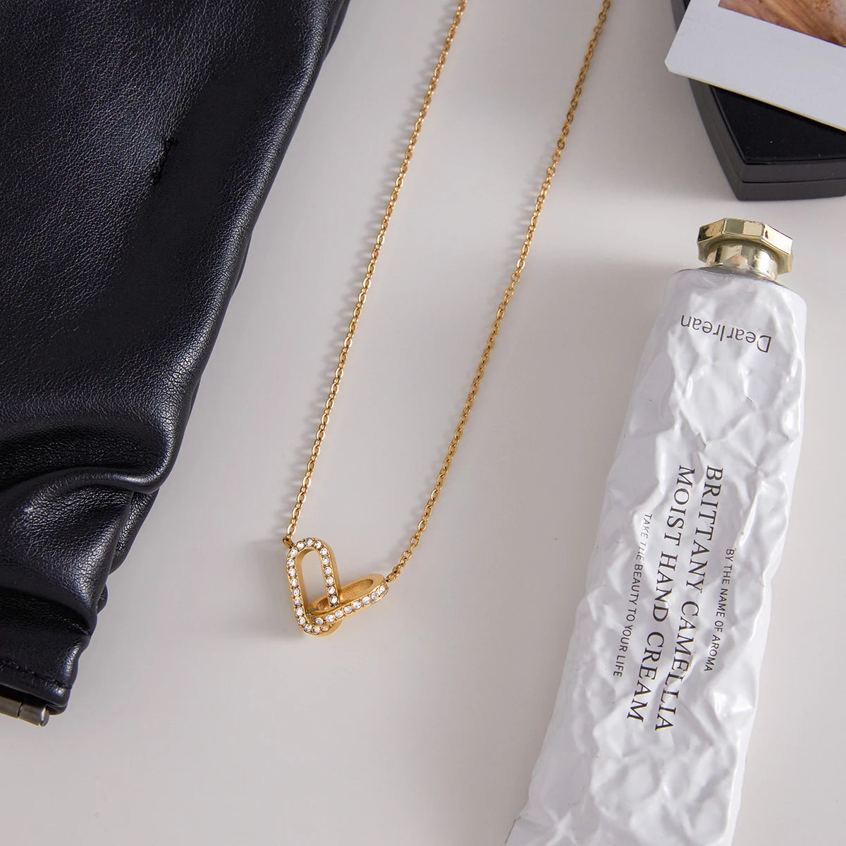 Interlocking Pendant Necklace