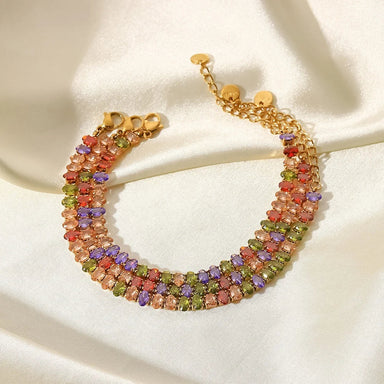Round Shape Crystal Bracelets