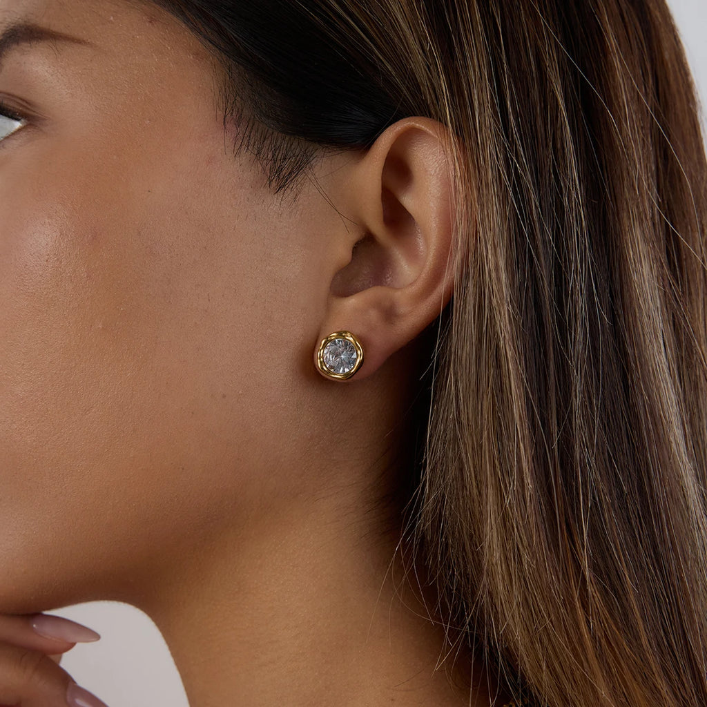 Zircon Stud Earring
