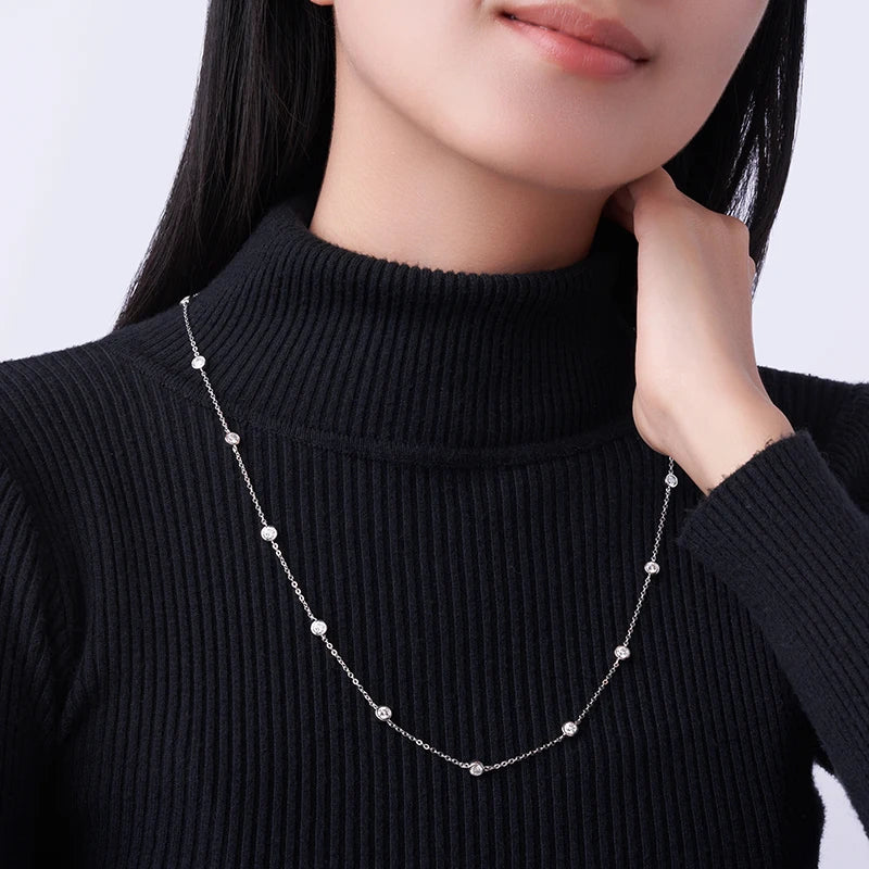 Moissanite Necklace