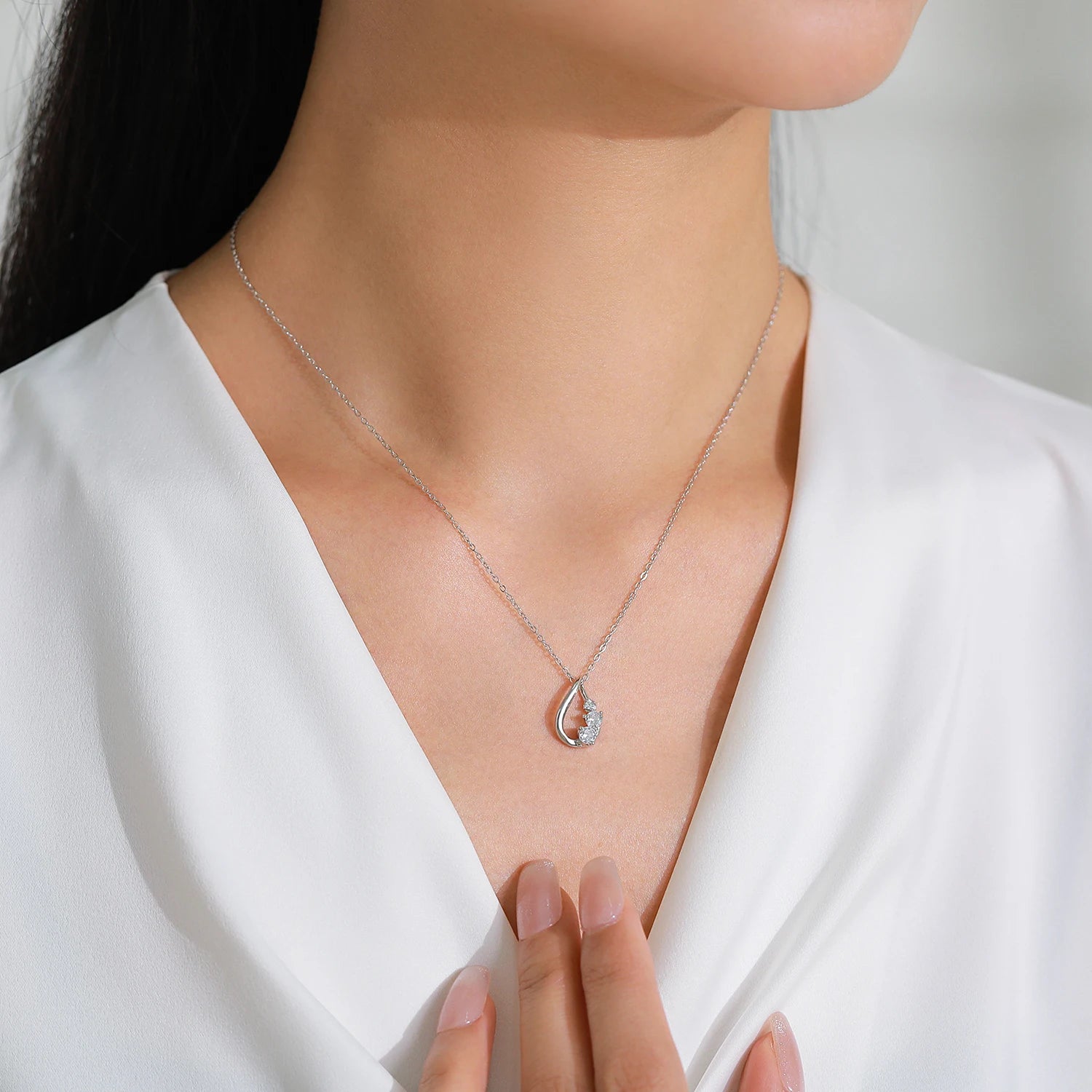 Waterdrop Shaped Pendant