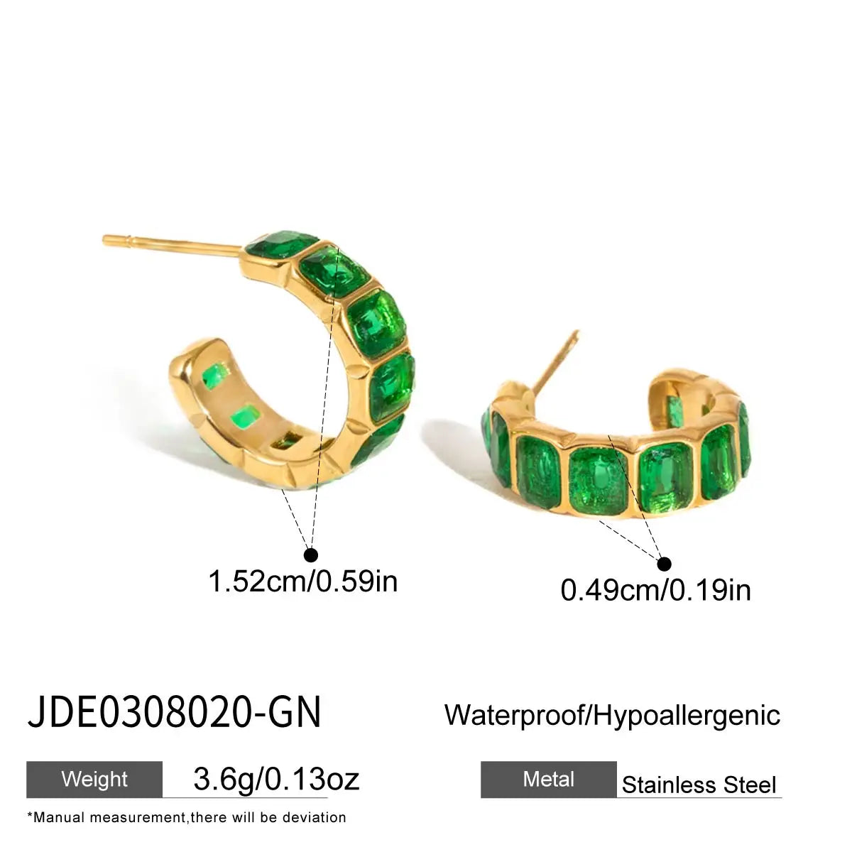 Chunky Hoop Earrings