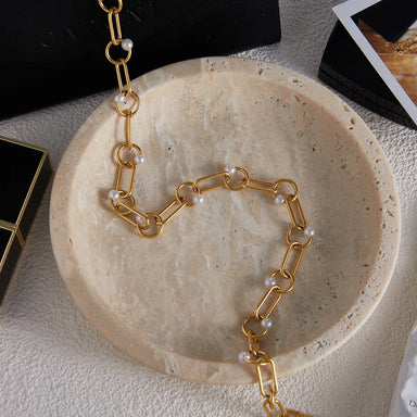 Glass Pearl Necklace