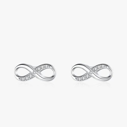925 Sterling Silver Geometric Staggered Line Earrings - Kimiko