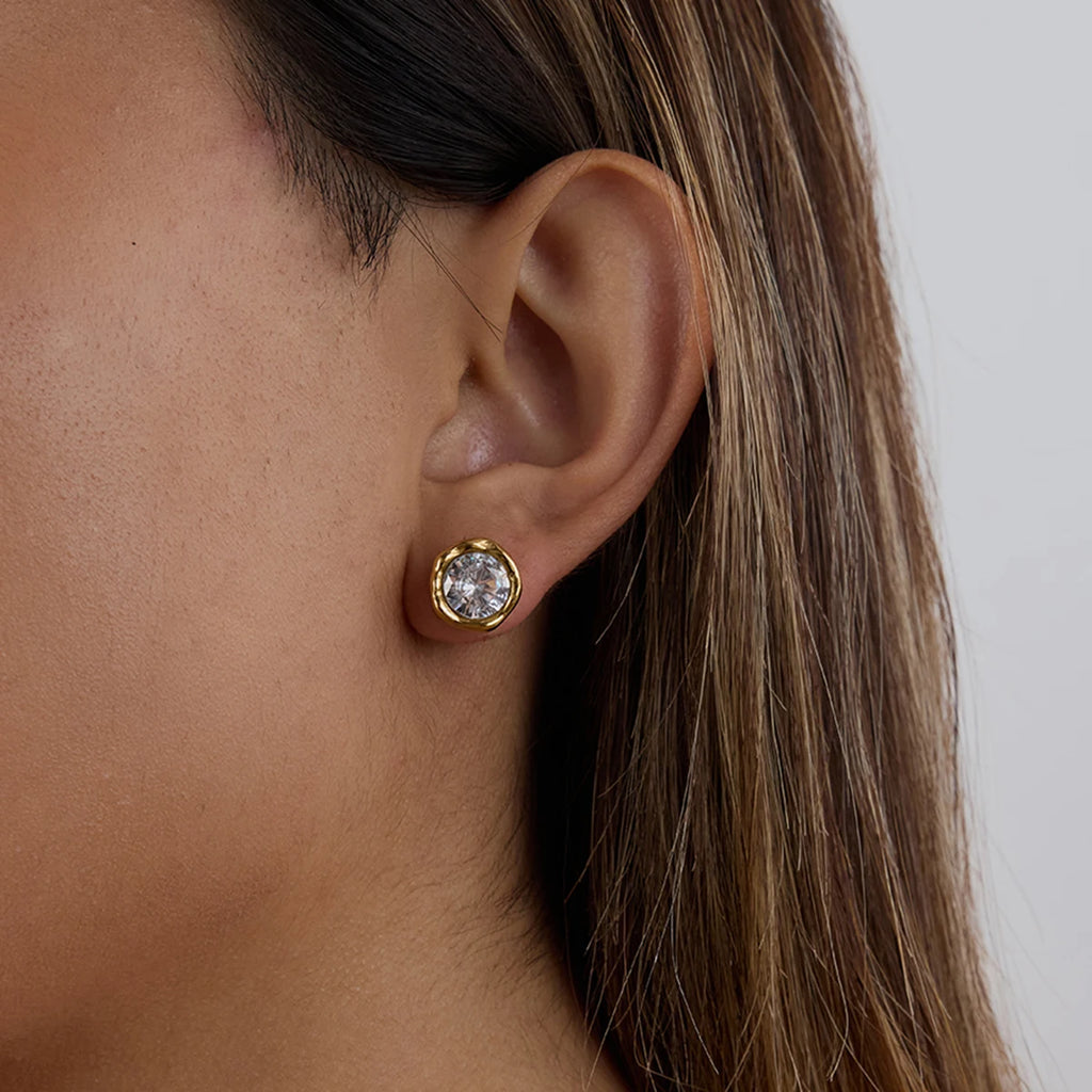 Zircon Stud Earring