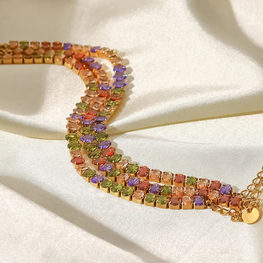 Round Shape Crystal Bracelets