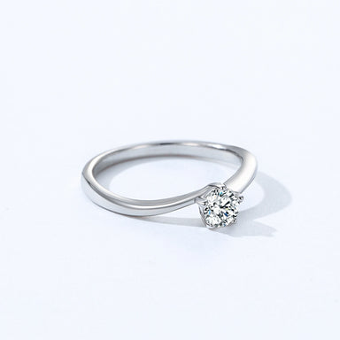 Shiny Zircon Ring