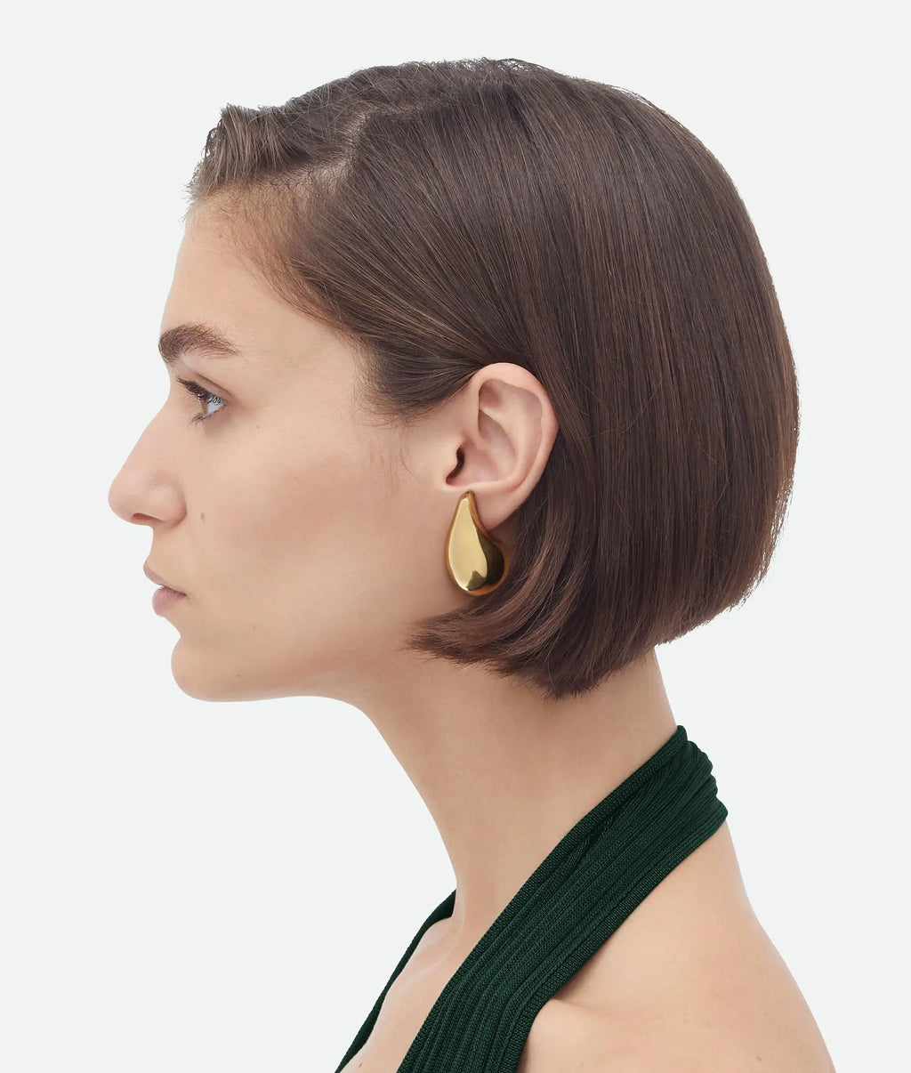 Water Drop Earring 18K Gold Plated