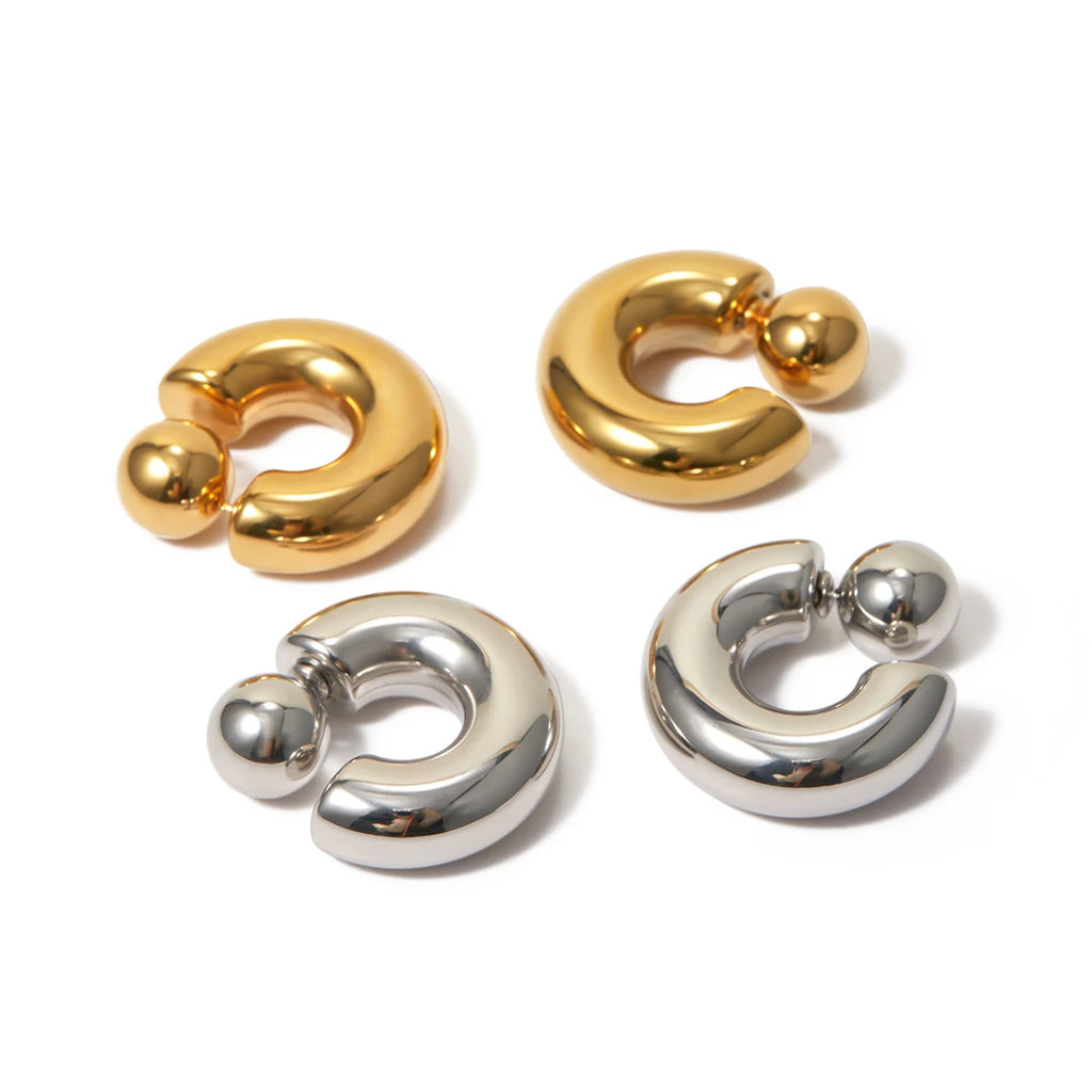 CC Shape Earrings
