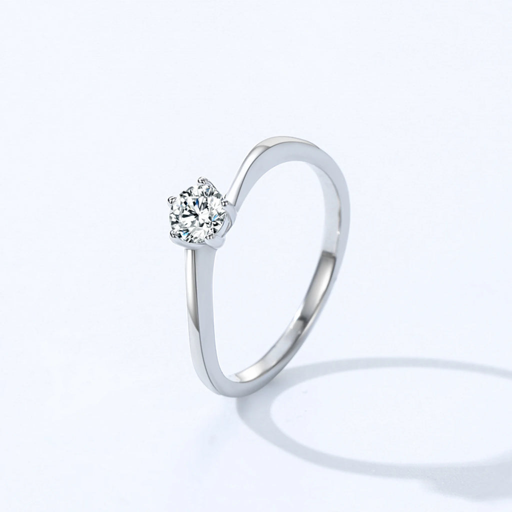 Shiny Zircon Ring