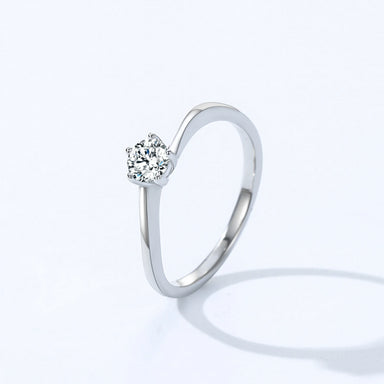 Shiny Zircon Ring