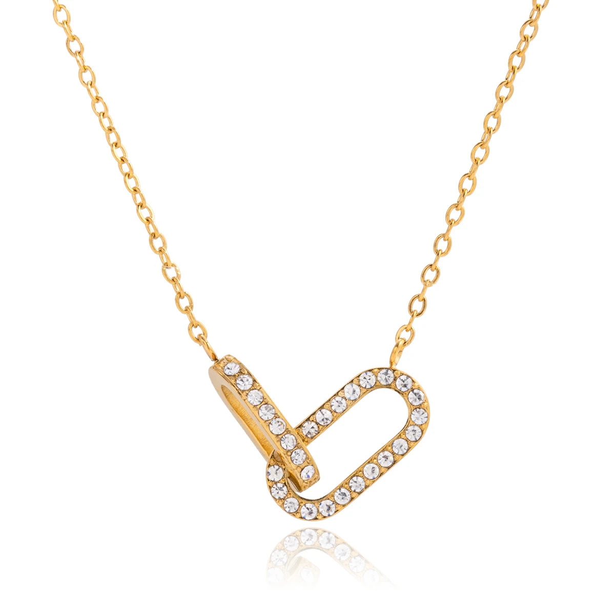 Interlocking Pendant Necklace