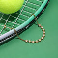 Round Zircon Pattern Party Tennis Bracelet