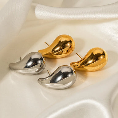 Water Drop Earring 18K Gold Plated