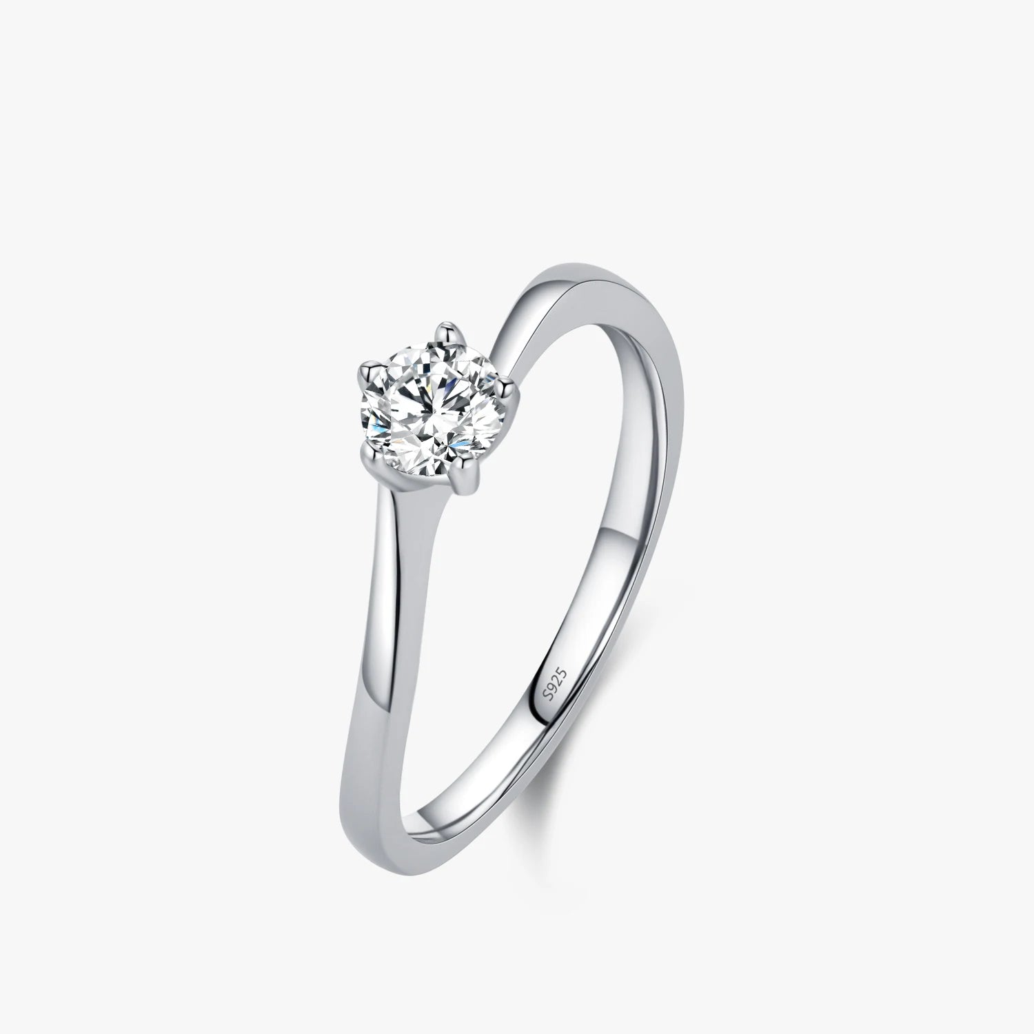 Shiny Zircon Ring