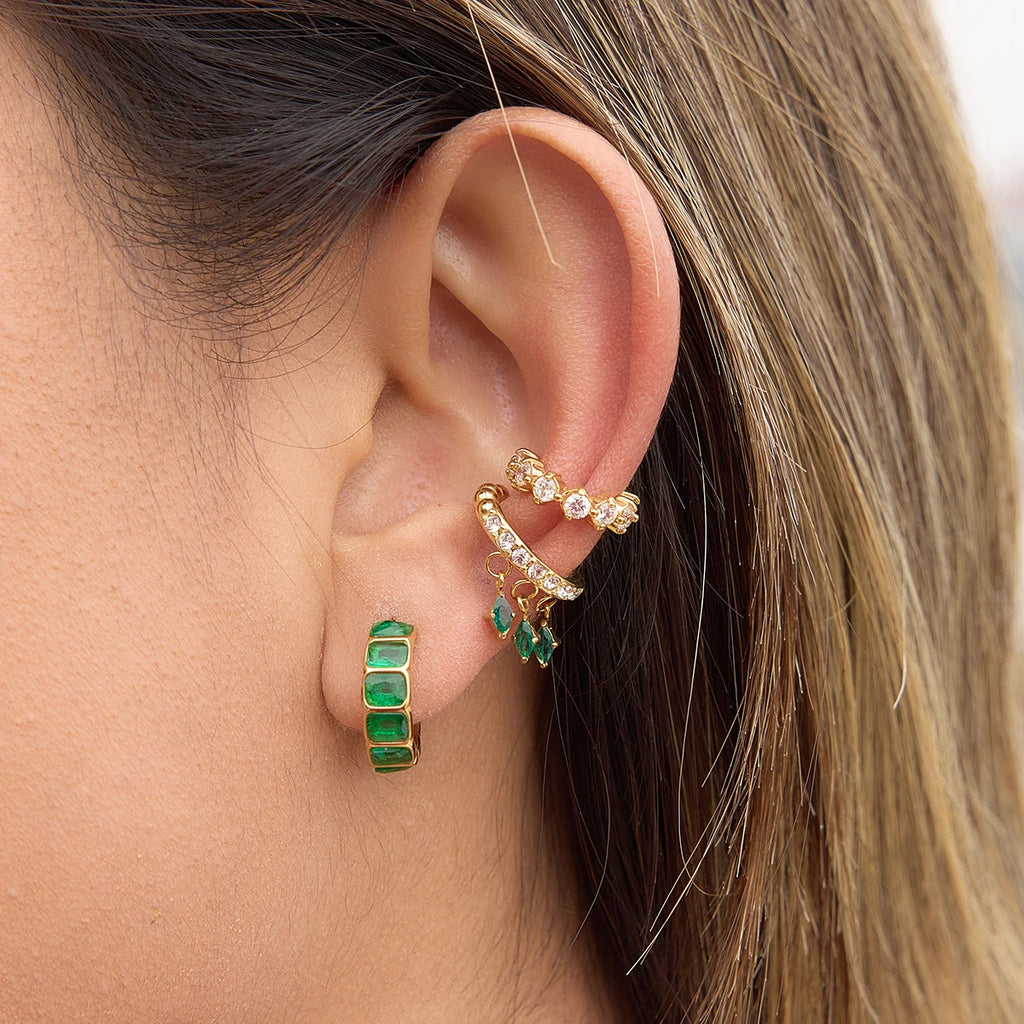 Chunky Hoop Earrings
