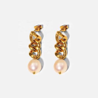Baroque Pearl Drop Earrings - Kimiko