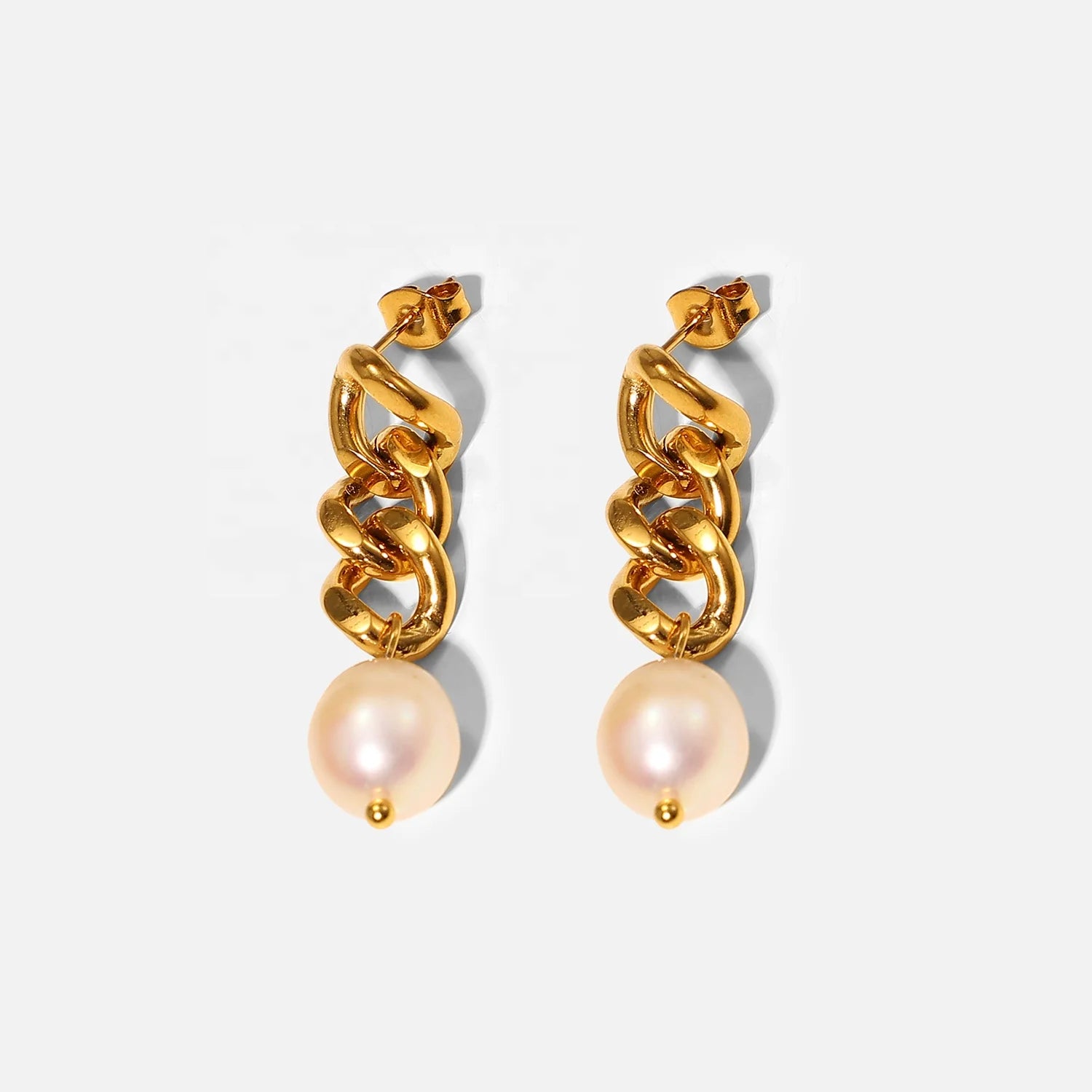 Baroque Pearl Drop Earrings - Kimiko