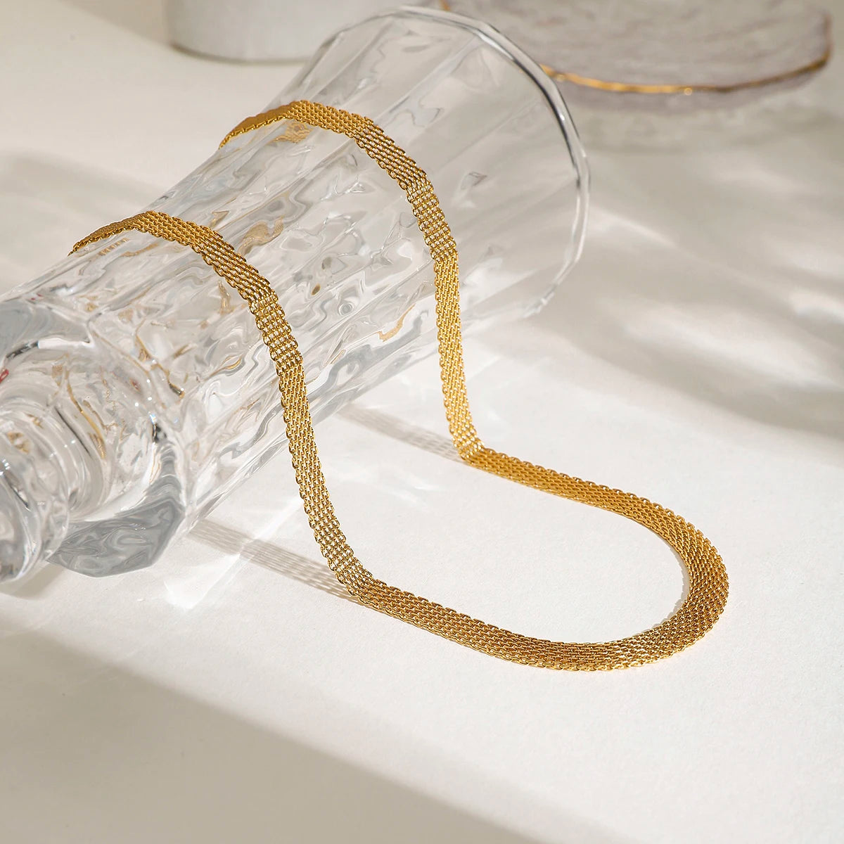 Choker Link Chain Necklace