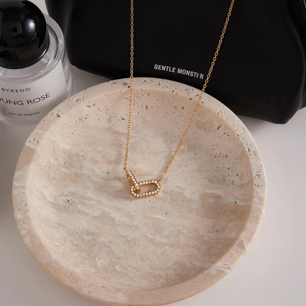 Interlocking Pendant Necklace