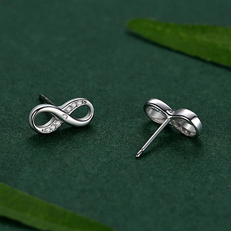 925 Sterling Silver Geometric Staggered Line Earrings