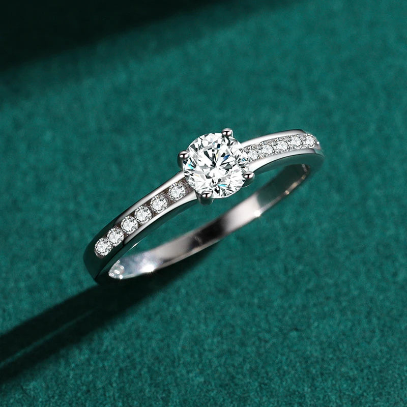 Classic Simple Round Shape  Rings