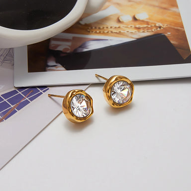 Zircon Stud Earring