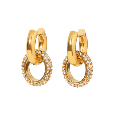 Double Hoop Earrings for Women