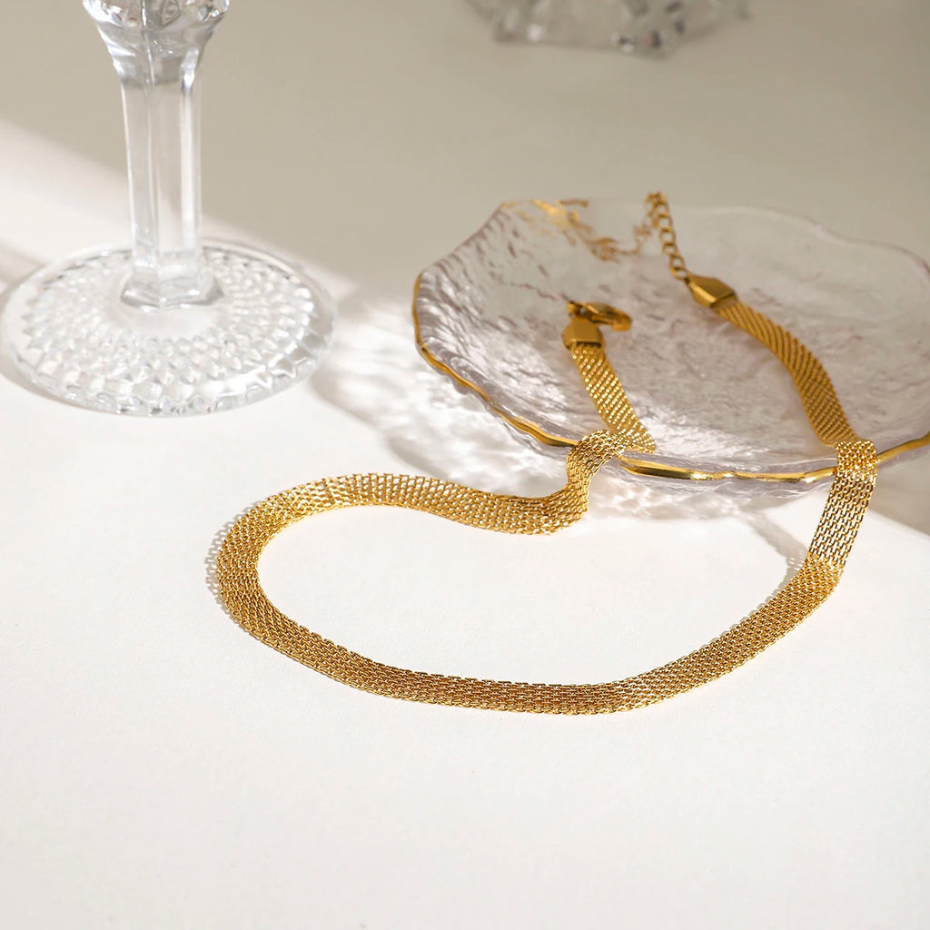Choker Link Chain Necklace