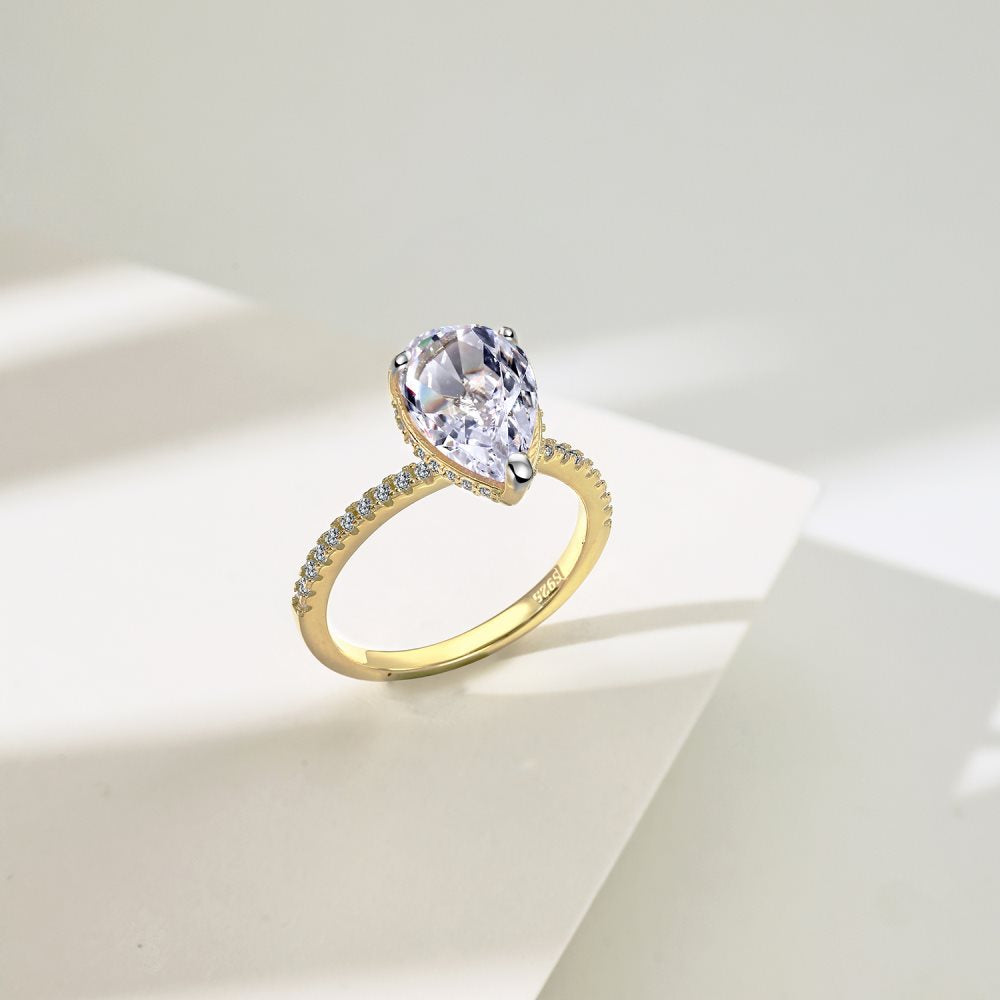 'CLASSIC TEARDROP' RING