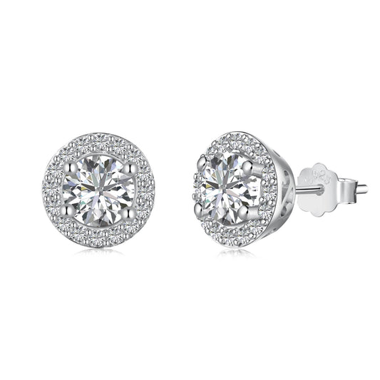 Moissanite Studs