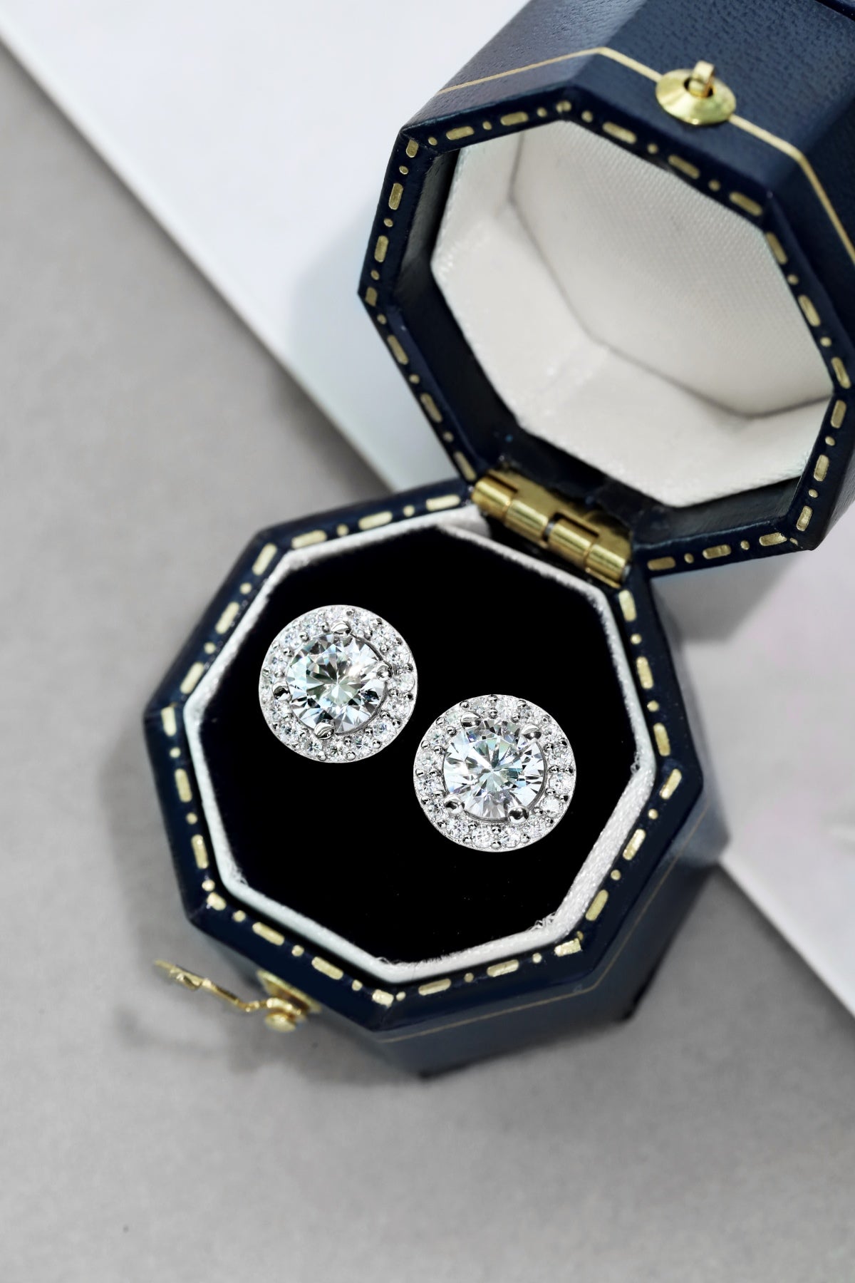 Moissanite Studs