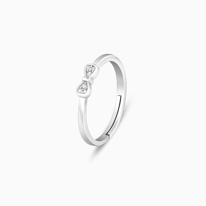 Zircon Bow Beauty Ring