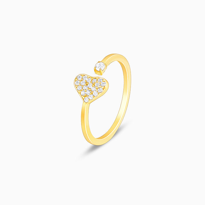 Open Heartbeat Ring