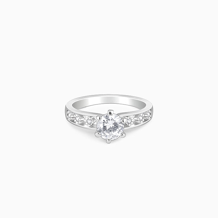 Refined Solitaire Ring