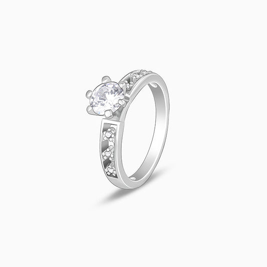 Refined Solitaire Ring